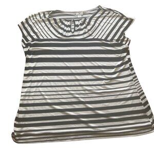 Womans Worthington Stretch Spandex Blouse Top Size XL u